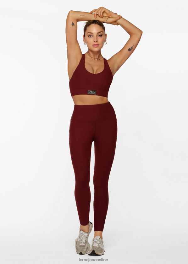 Lorna Jane All-in-Excel-Leggings ohne Scheuern im Knöchelbereich ZR60X13 Bekleidung Sepia Frauen