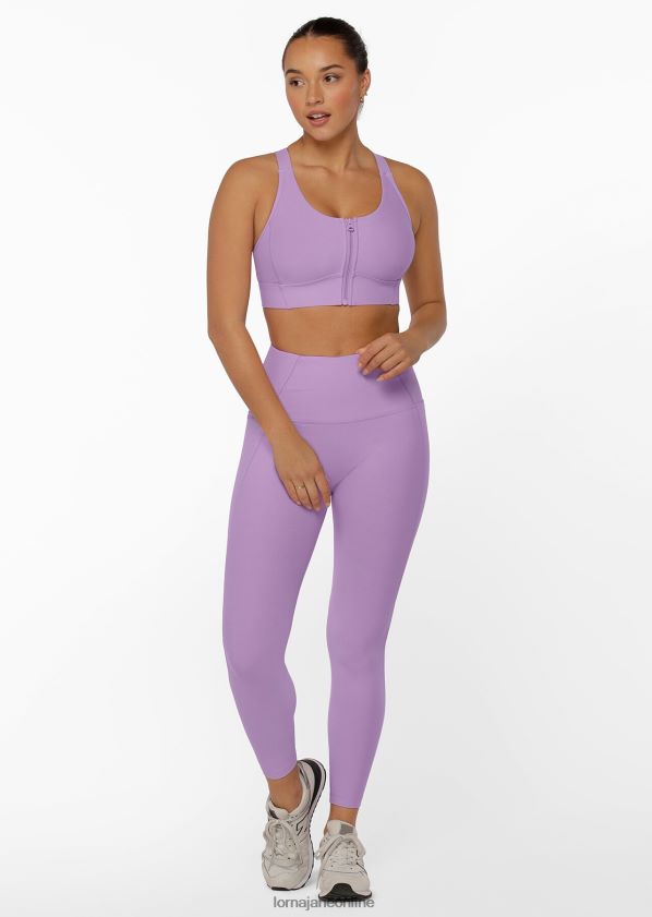 Lorna Jane ultimative Excel-Knöchelbeißer-Leggings ZR60X393 Bekleidung lila Summen Frauen
