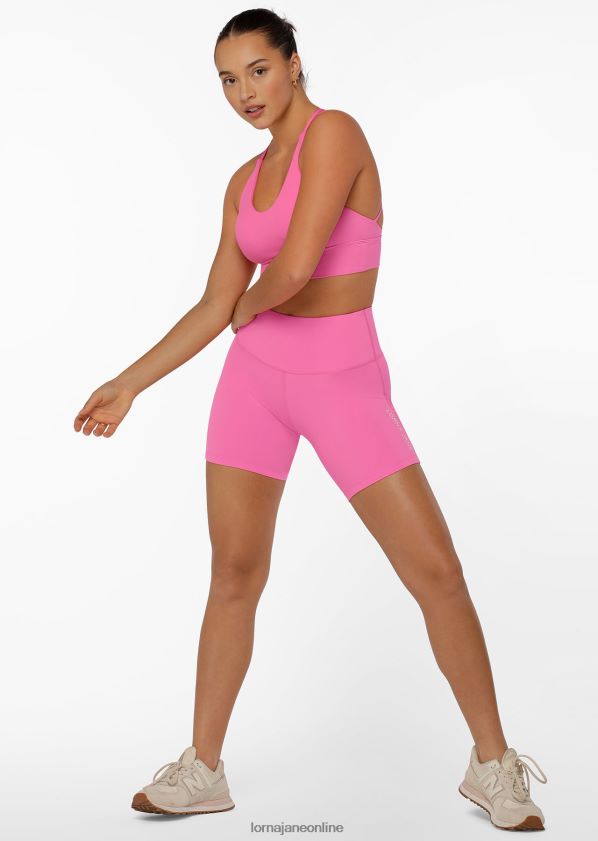 Lorna Jane Lotus No Chafe 16cm Fahrradshorts ZR60X403 Bekleidung Milchshake Frauen