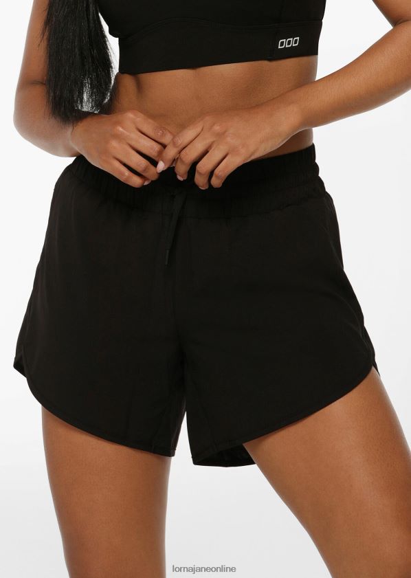 Lorna Jane ultimativer Kurzlauf ZR60X180 Bekleidung Schwarz Frauen