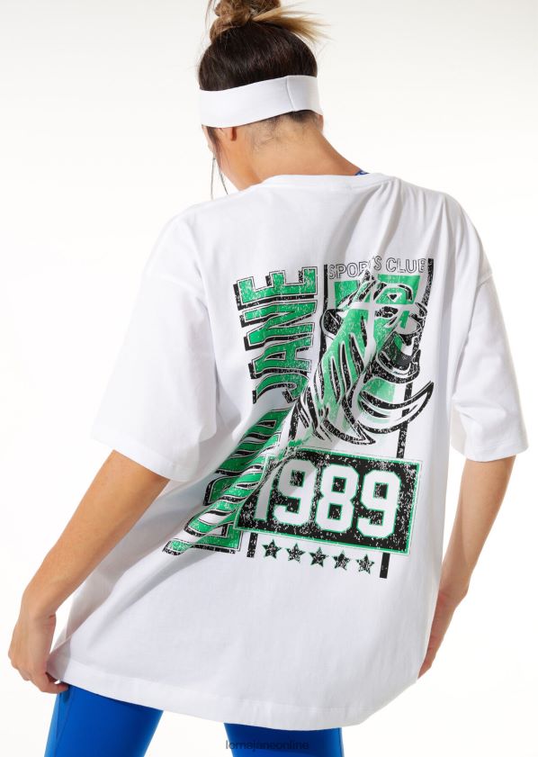 Lorna Jane Sportverein-Freund-T-Shirt ZR60X121 Bekleidung Weiß Frauen