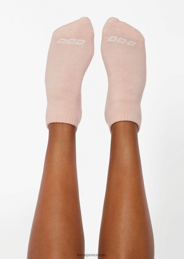 Lorna Jane Icon-Pilates-Socke aus Merinowollmischung ZR60X39 Zubehörteil verzaubertes Rosa Frauen